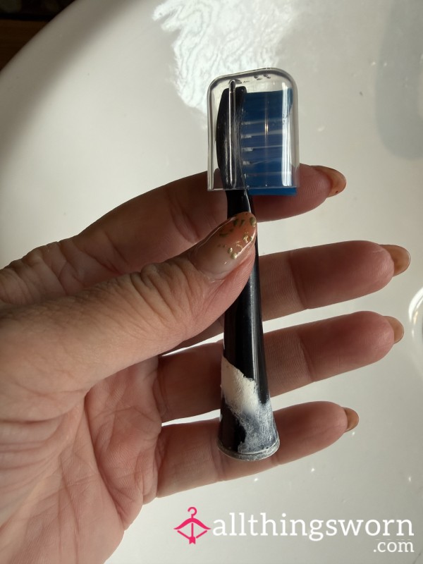 Very Used Toothbrush Head