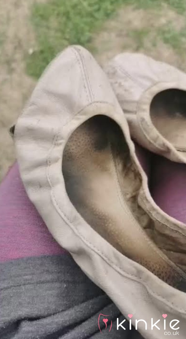 Very Used Very Scented Ballet Shoes I Used For Around 2 Years