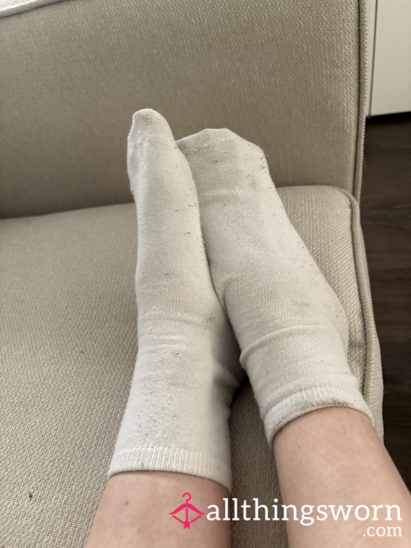Very Used White Socks