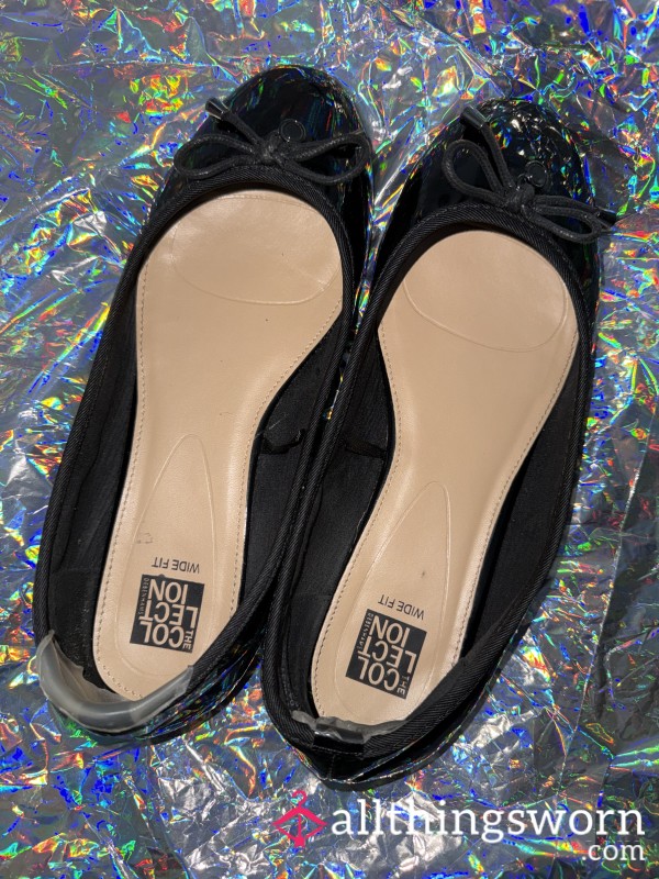 Very Well Loved Black Work Shoes