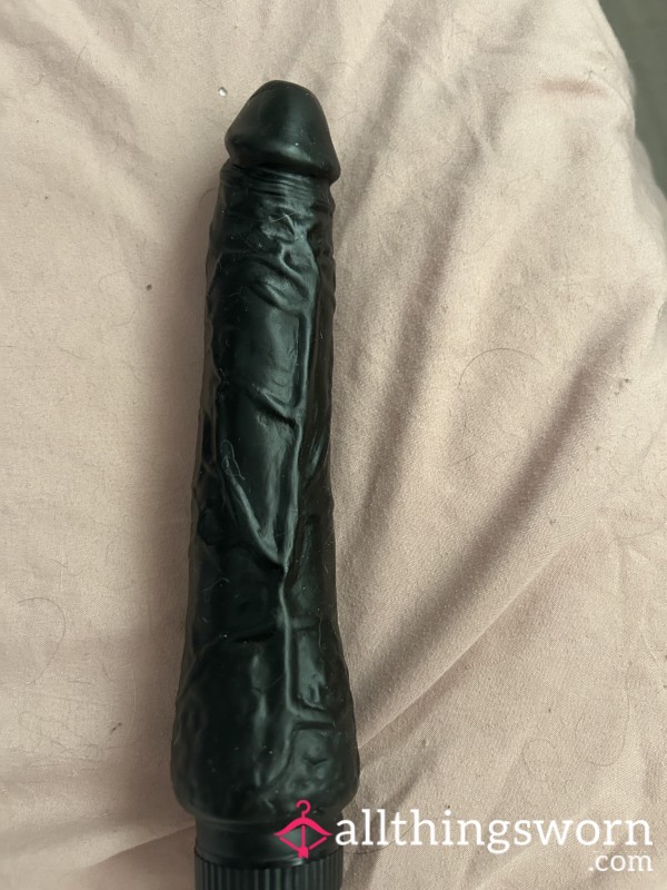Very Well Used Black Vibrator