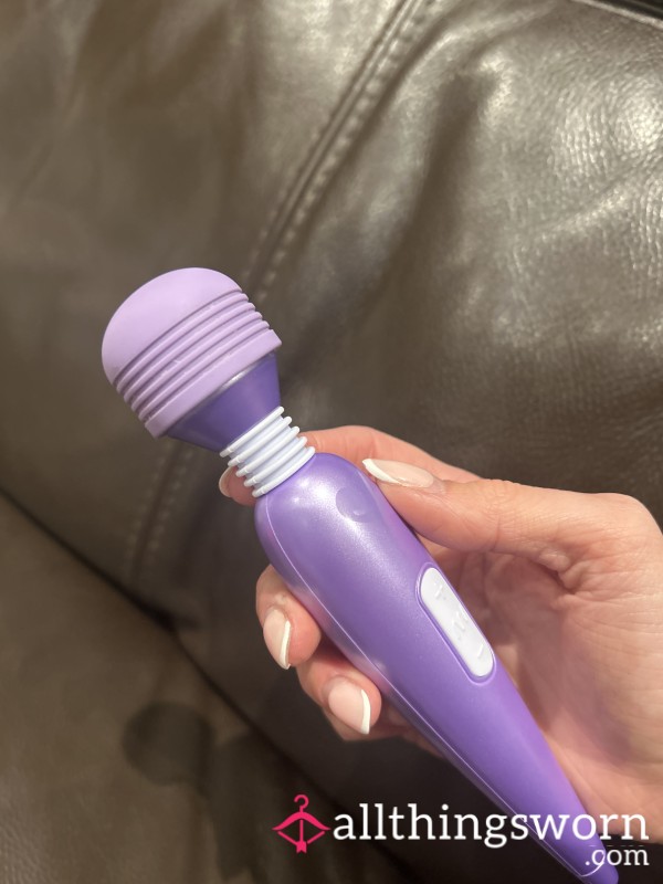 Very Well Used Purple Mini Wand