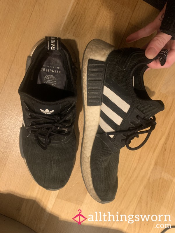 Very Well Worn Adidas Shoes, I Use Them For Work.