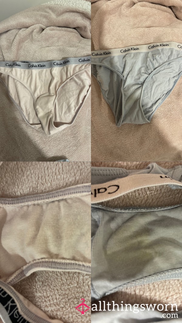Very Well Worn And Stained Panties