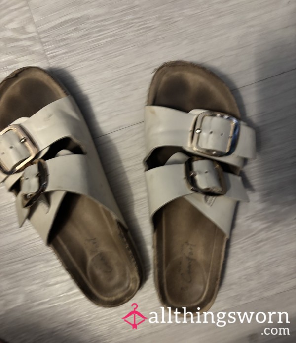 Very Well Worn Birkenstock Style Sandals
