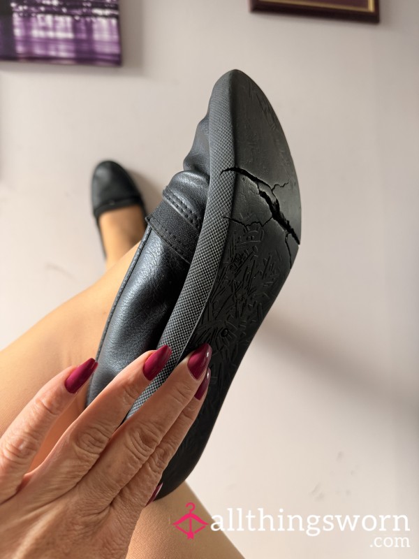 Very Well Worn Cabin Crew Shoes
