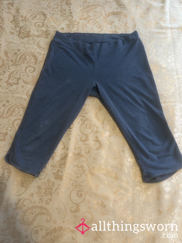 Very Well-worn Dark Gray Yoga Pants