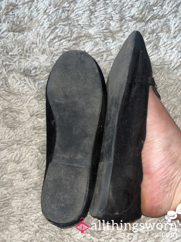VERY Well Worn Dolly Shoes