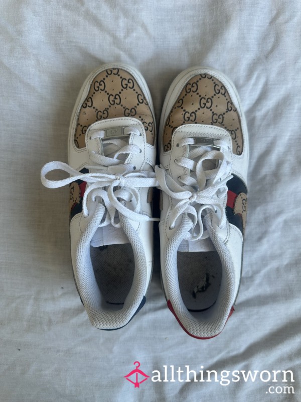 Very Well Worn ‘faux’ Gucci Trainers