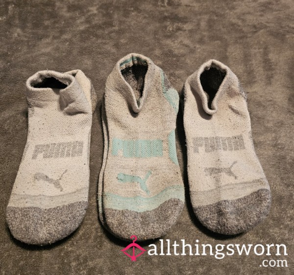 Very Well Worn Puma Socks