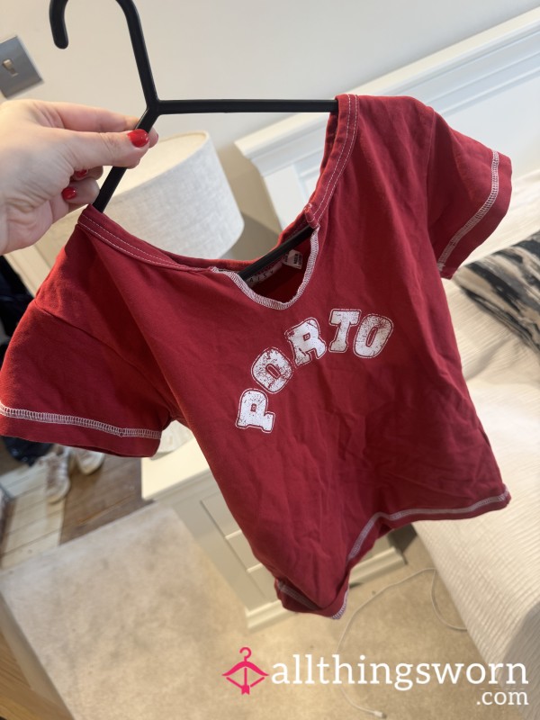 Very Well- Worn Red Top