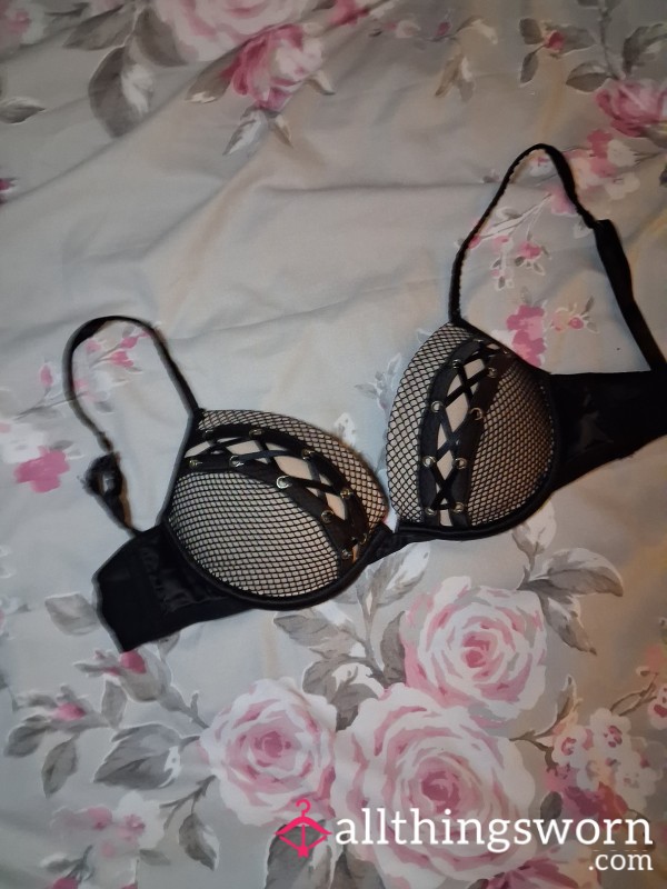 Very Well Worn S**y Black Bra Had It For 6 Years