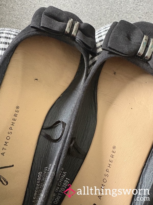 Very Well Worn Smelly Ruined Dolly Shoes!