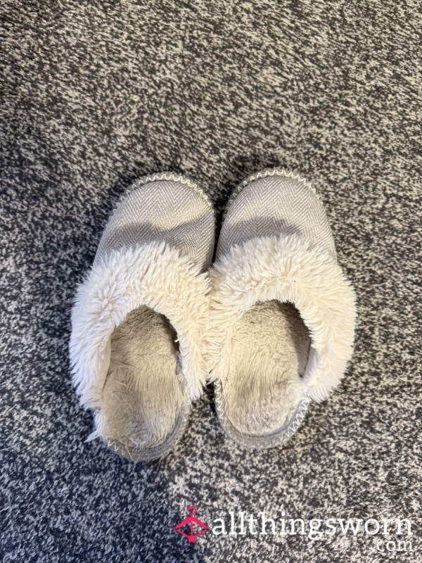 VERY Well Worn Smelly Slippers