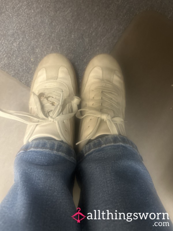 Very Well Worn Tennis Shoes