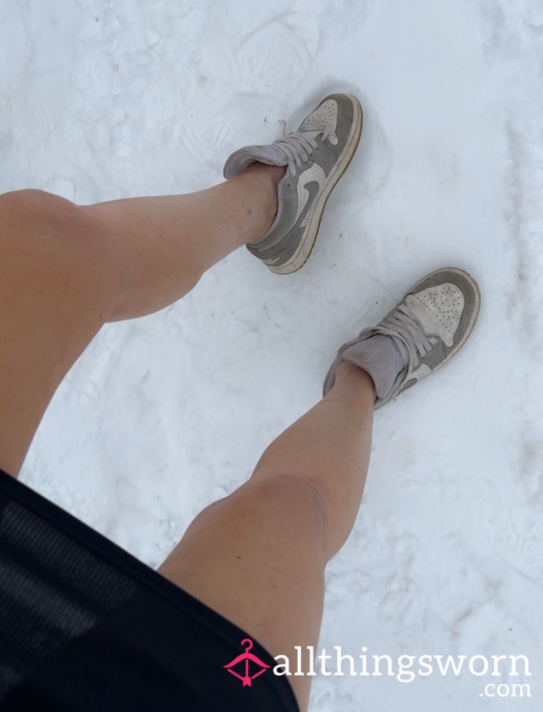 VERY Well-worn, Used And Scented—-💯💋😘😍 Nike Sneakers—-that You’ll Love And Make Your C*ck Happy!!