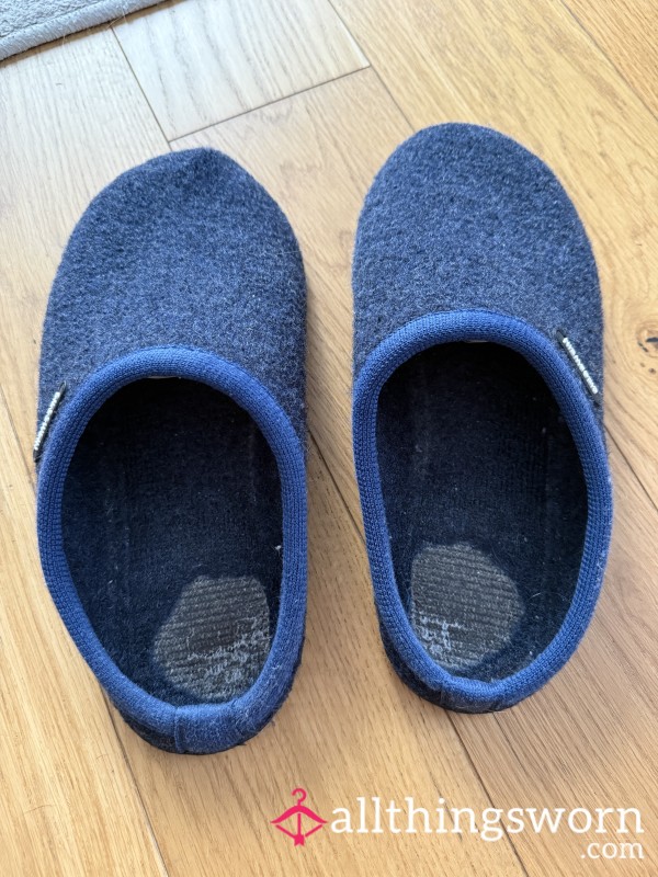 Very Well Worn Whool House Slippers