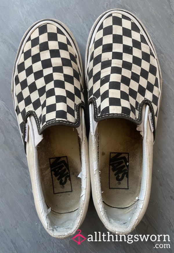 Very Well Worn Without Socks Vans