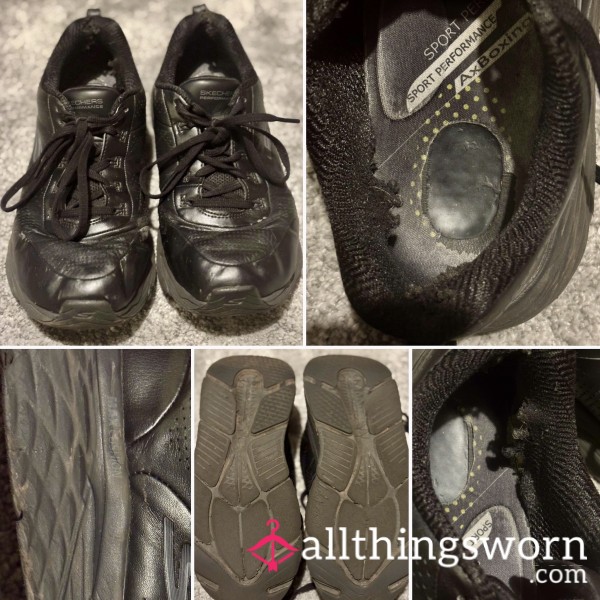 Very Well Worn Work Trainers (Skechers)