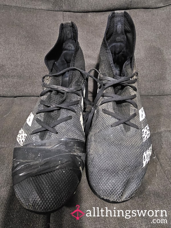 VERY Worn Adidas Soccer (Football) Cleats