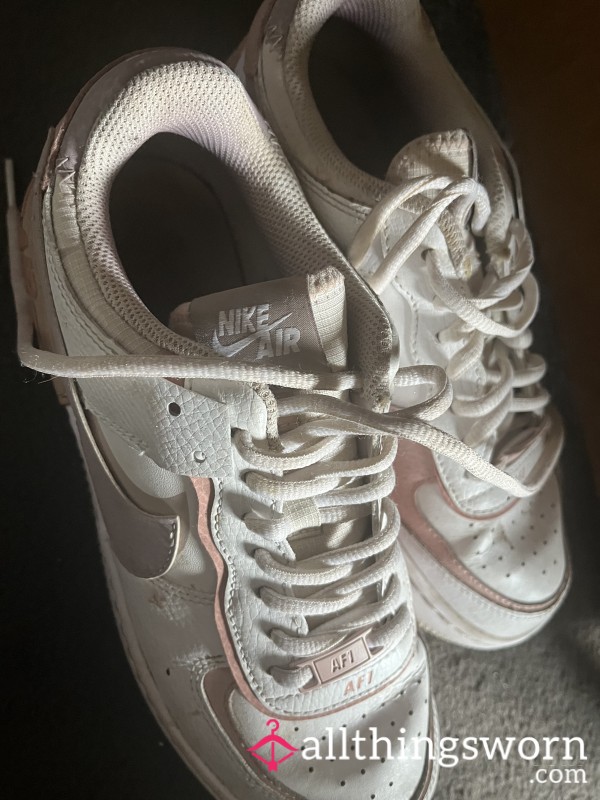 Very Worn Air Force 1’s