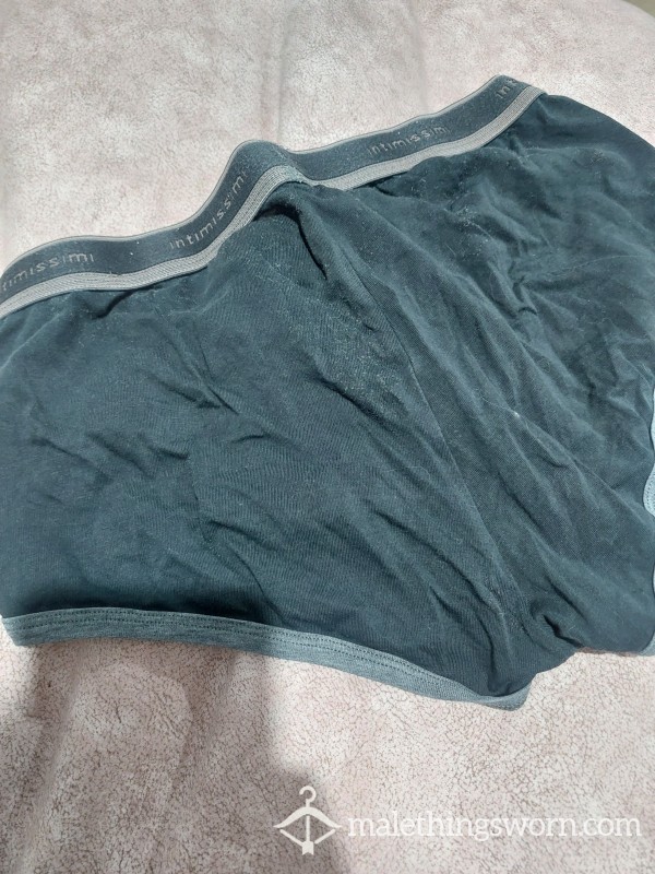 Very Worn And Demolished Underwear, Worn 24h