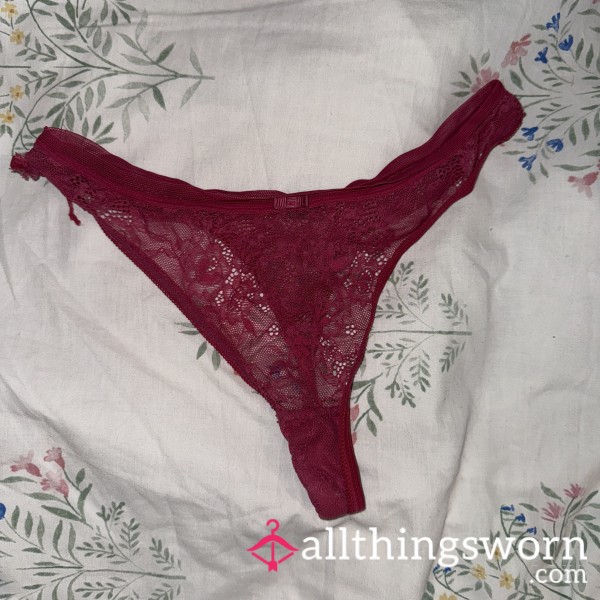VERY Worn And Loved Thong