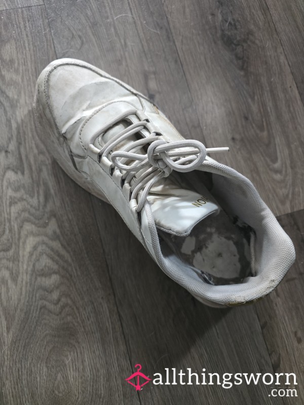 Very Worn And Smelly Trainers