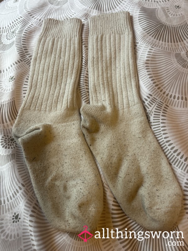 Very Worn Bedtime Socks💋