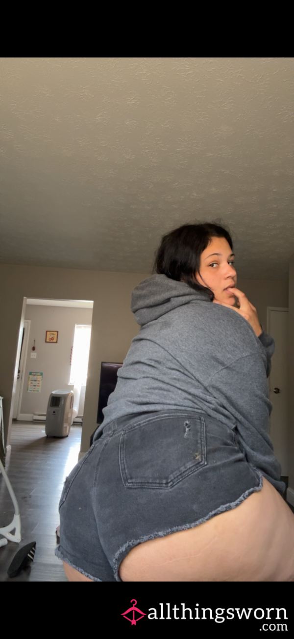 Very Worn Black Shorts
