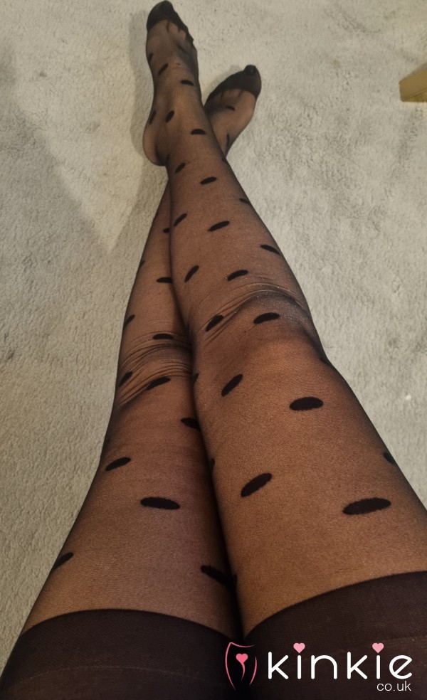 Very Worn Black Tights