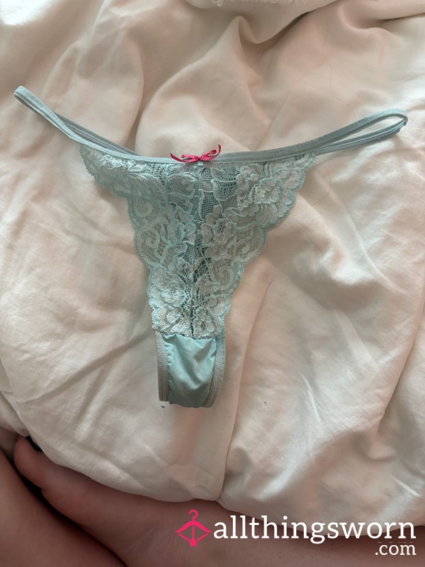 Very Worn Blue G-string