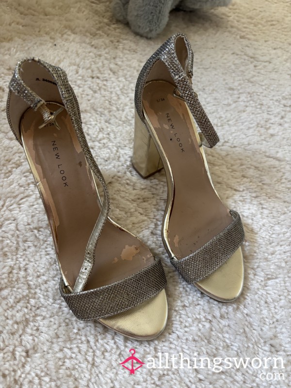 Very Worn Diamnate Heels