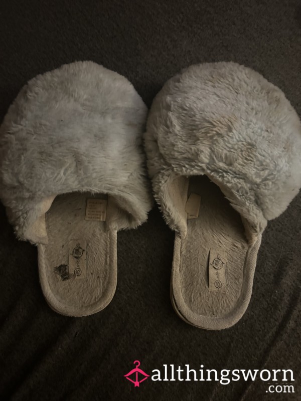 Very Worn & Dirty Slippers