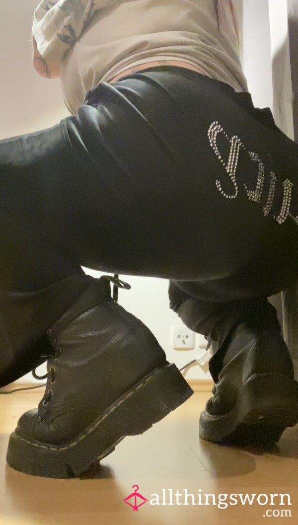 Very Worn Doc Marten Boots