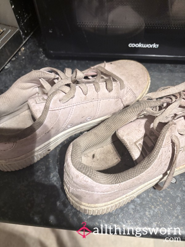 Very Smelly Worn Fila Trainers