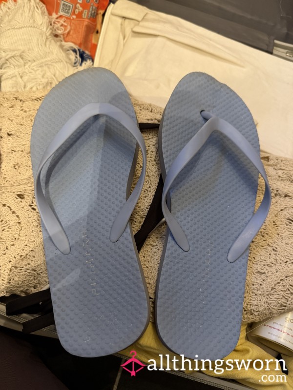 Very Worn Flip Flops