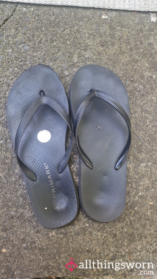 Very Worn Flip-flops