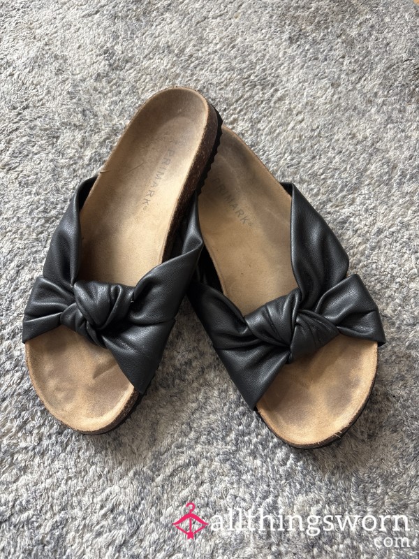Very Worn Flip Flops That Have Seen My Sweaty Feet