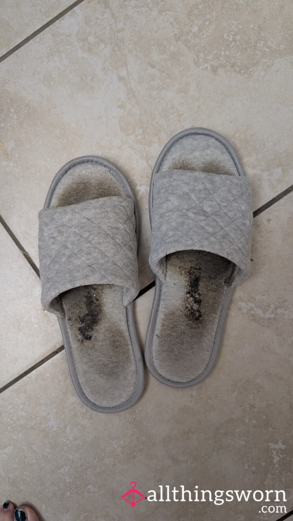 Very Worn Florida Slippers