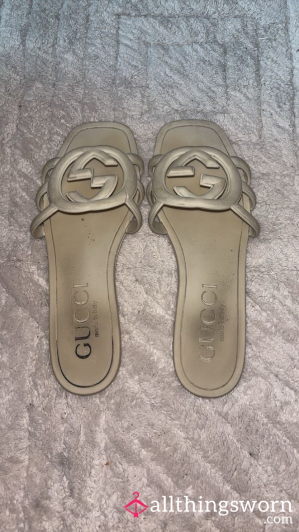 Very Worn Gucci Sandals