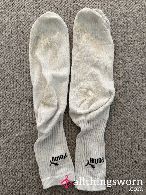 Very Worn Gym Socks