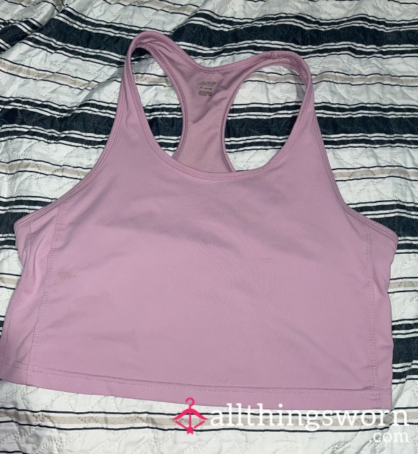 Very Worn Lavender Bralette