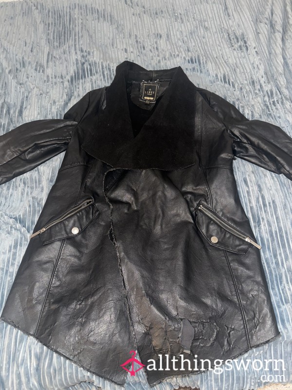 Very Worn Leather Jacket