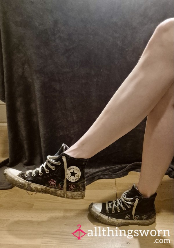 Very Worn Old Converse