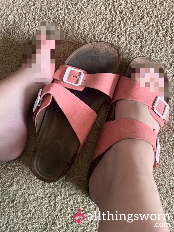 Very Worn Orange Slides