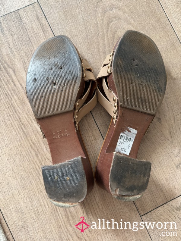 Very Worn Sandal Mule