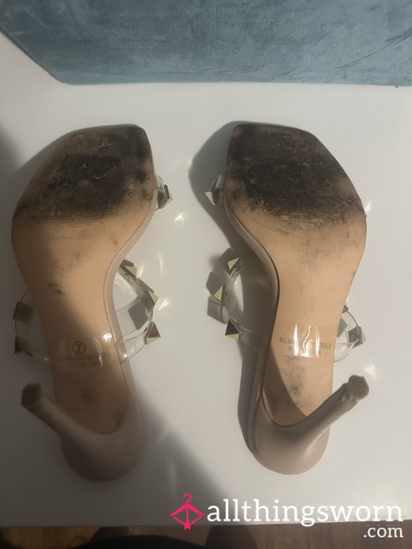 Very Worn S**y Heels