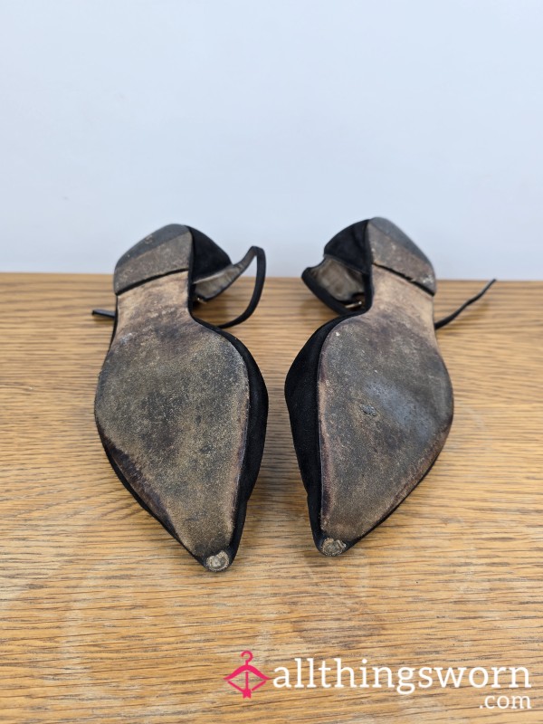 Very Worn S**y Jimmy Choo Work Flats