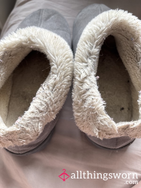 Very Worn Slippers